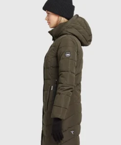 Khujo DELINAS2 - Abrigo De Invierno - Dunkeloliv, Mujer 14 Khujo DELINAS2 - Abrigo De Invierno - Dunkeloliv, Mujer -KHUJO Tienda 19b520148fe64aedafd772e0e3b9dfb0
