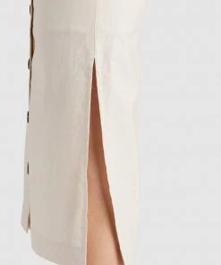 Khujo VARSHA - Falda Acampanada - Beige, Mujer -KHUJO Tienda 19f21505f28d4636969dd8009734d755