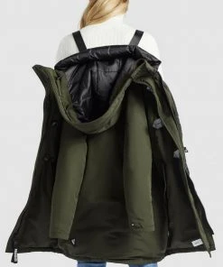 Khujo CLEAO - Abrigo De Invierno - Dunkeloliv, Mujer -KHUJO Tienda 1a4cee896c0143d4b23583d99a6e80e0