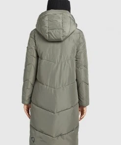 Khujo SONJE3 - Abrigo De Invierno - Mint, Mujer -KHUJO Tienda 1b044e85d54045a0aae2b1d9a415d81a