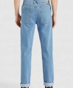 Khujo MANFRED - Vaqueros Rectos - Light Indigo, Hombre -KHUJO Tienda 1b107edbf7764ecead2520bb07be8fbf