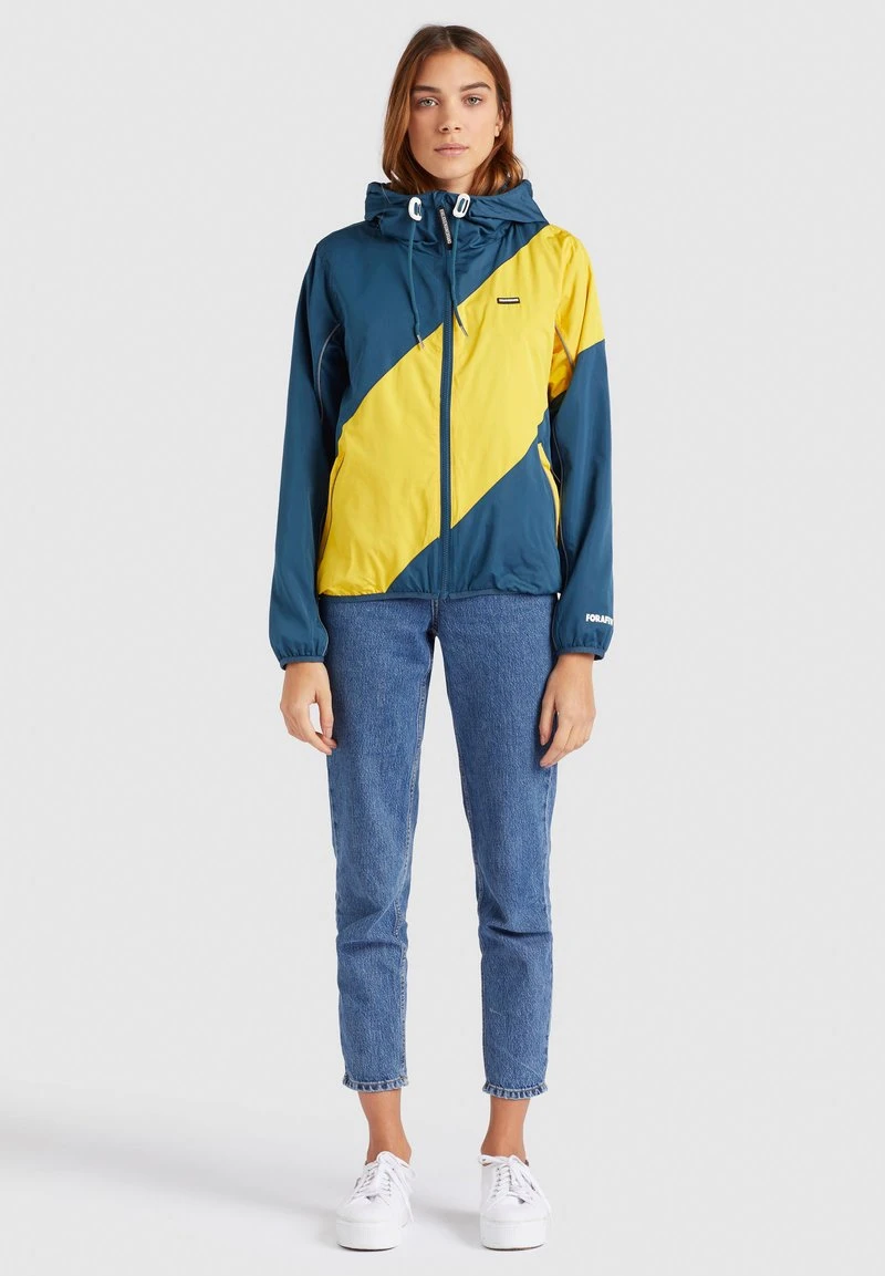 AKAMU - Chaqueta fina - denim blue/yellow Khujo AKAMU - Chaqueta Fina - Denim Blue/yellow, Mujer -KHUJO Tienda 1bf270d0ed8849dea38bbd4c4641d60c