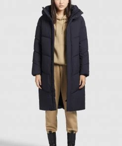 Khujo TORINO - Abrigo De Invierno - Dunkelblau, Mujer