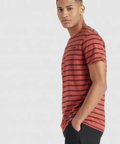 Khujo SAER - Camiseta Estampada - Orange, Hombre -KHUJO Tienda 1d7b22269dea46b792ef3fb01815164b