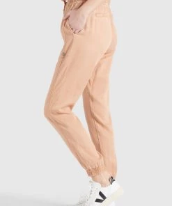 Khujo MARIZA - Pantalones Deportivos - Aprikot Gewaschen, Mujer -KHUJO Tienda 1d813f3ced3540949983847d16307fa3