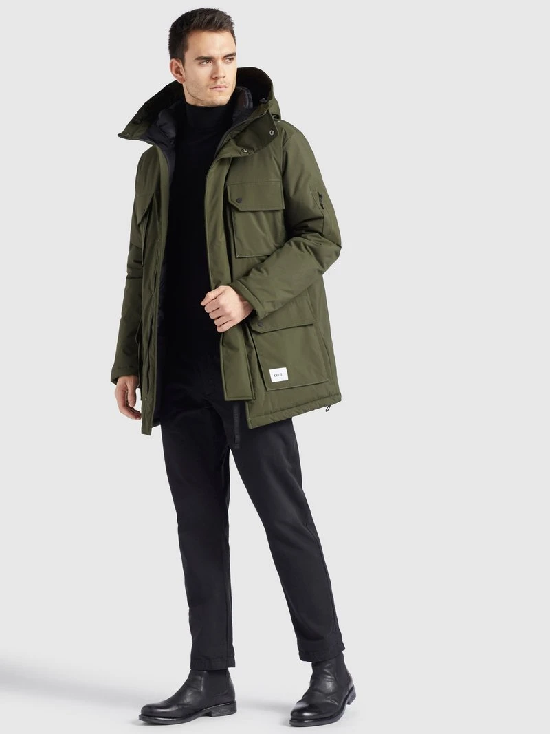Khujo HAMLET - Chaqueta De Invierno - Dunkeloliv, Hombre 2 Khujo HAMLET - Chaqueta De Invierno - Dunkeloliv, Hombre - Imagen 2