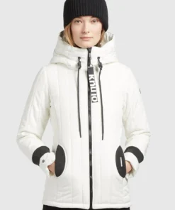 Khujo TWEETY PRIME5 - Chaqueta De Entretiempo - Naturweiß, Mujer