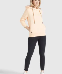 Khujo TESIA - Jersey Con Capucha - Apricot, Mujer -KHUJO Tienda 1f9689959dbe41fc9dc1f1d7ec1217de