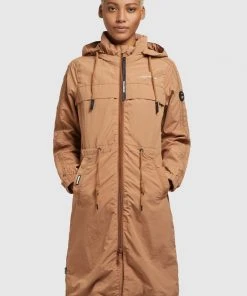 Khujo VOYA - Parka - Toffee, Mujer