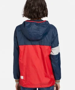 Khujo ELIANA - Cortaviento - Blue/white/red, Mujer -KHUJO Tienda 1fdc6e19431e44b695af3f6afb6e9ad1