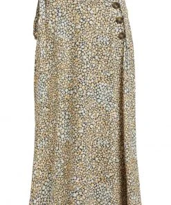 Khujo HEPKE - Falda Acampanada - Mehrfarbig Geblümt, Mujer -KHUJO Tienda 1ffa2fec78cf48788b45b1270a7aef05