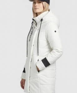 Khujo ELVA STRUCTURED - Abrigo De Invierno - Naturweiß, Mujer -KHUJO Tienda 2010351ee8a14e479dbfbaa25605a618