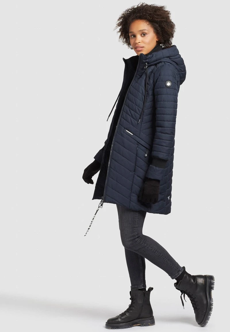 MANTEL TOOTS STRUCTURED - Abrigo de invierno - dunkelblau Khujo MANTEL TOOTS STRUCTURED - Abrigo De Invierno - Dunkelblau, Mujer -KHUJO Tienda 209e8d70322c4aeaaa77e2cffde8d084