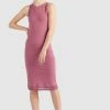 Khujo GENEVIEVE - Vestido De Tubo - Rosa, Mujer