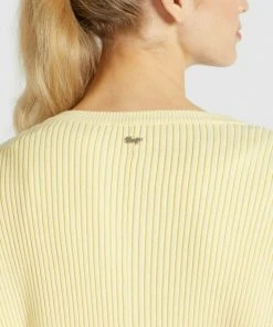 Khujo LADDY - Chaqueta De Punto - Hellgelb, Mujer -KHUJO Tienda 20d3db4fba8843cf8ebfcb0eafa75494