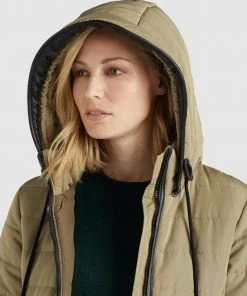 Khujo SHINE - Abrigo De Invierno - Beige, Mujer -KHUJO Tienda 235a96abe3e448408e9734763f1ff7d2