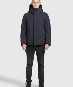 Khujo RUDOLF - Chaqueta De Invierno - Dunkelblau, Hombre
