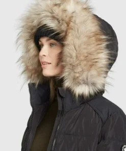 Khujo AMARAY2 - Abrigo De Invierno - Schwarz, Mujer -KHUJO Tienda 23e3a48a5a79499dacd3671c6be79e59