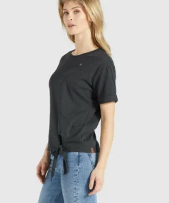 Khujo AURELIA - Camiseta Estampada - Dunkelgrau Meliert, Mujer 14 Khujo AURELIA - Camiseta Estampada - Dunkelgrau Meliert, Mujer -KHUJO Tienda 246711fcb5e64fe490b2b3e9fe827e32