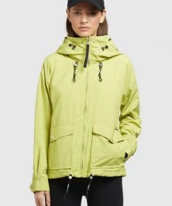 Khujo BLAIR - Chaqueta De Entretiempo - Giftgrün, Mujer