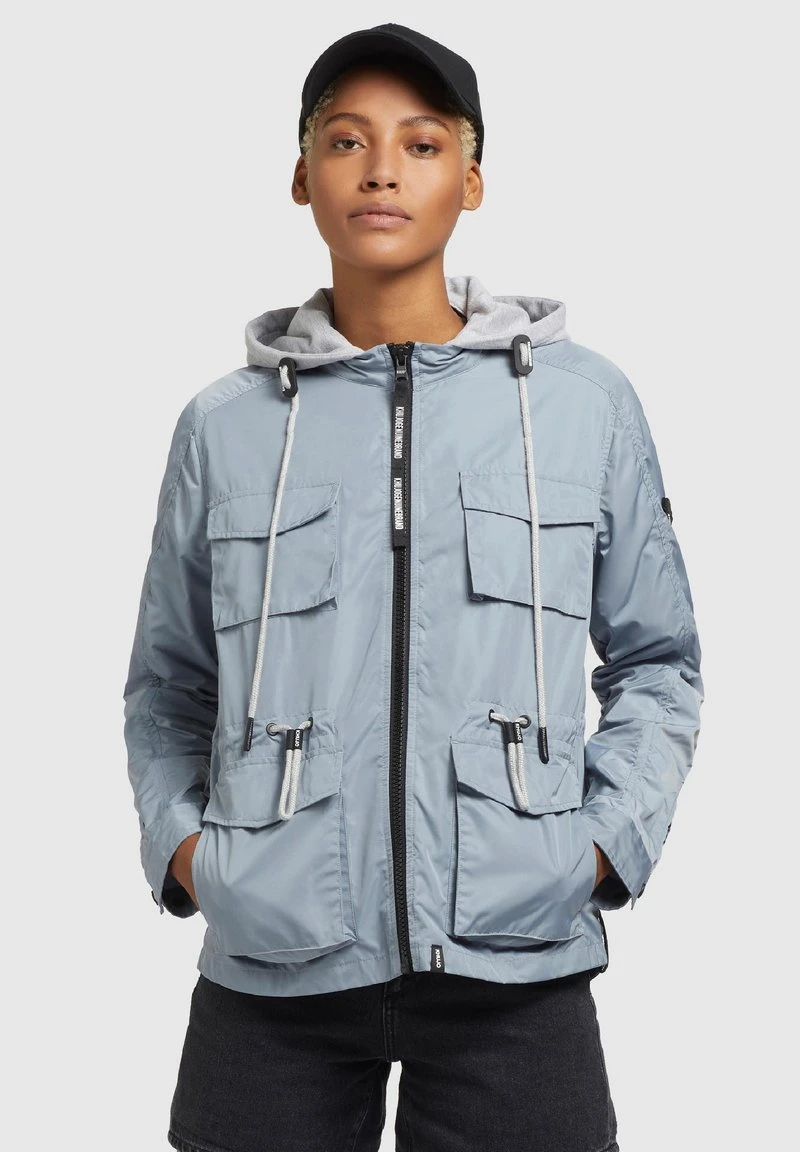 Khujo FLAMES - Chaqueta Fina - Blaugrau Hell, Mujer 1 Khujo FLAMES - Chaqueta Fina - Blaugrau Hell, Mujer