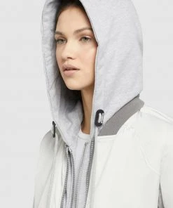 Khujo PERSEE - Chaqueta Fina - Hellgrau, Mujer -KHUJO Tienda 253623901abf427d9b9ae258542552a1