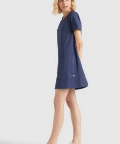 Khujo SARAI - Vestido Ligero - Dunkelblau, Mujer -KHUJO Tienda 2596ca8fe6944fdbb5f26c95600b4930