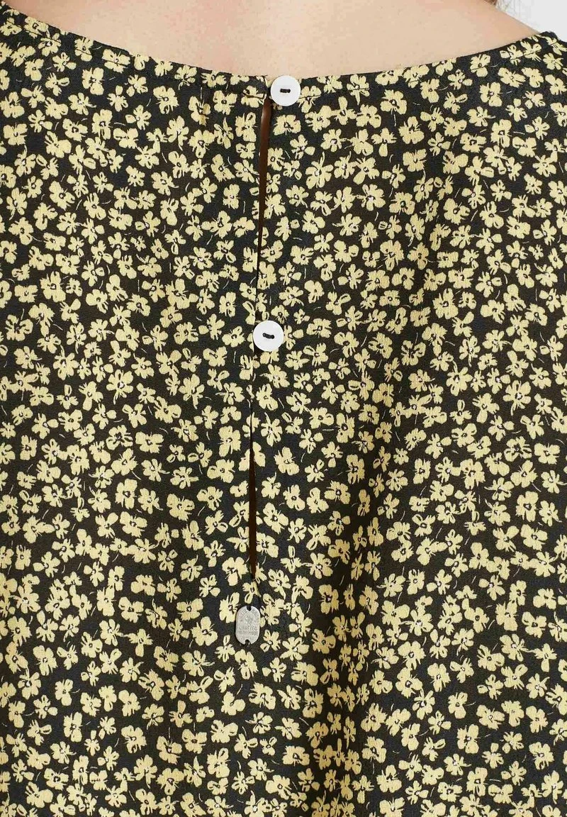 LOMBA - Blusa - schwarz-gelb geblümt Khujo LOMBA - Blusa - Schwarz-gelb Geblümt, Mujer -KHUJO Tienda 26481767a4fe4b0baabc7658af83620e