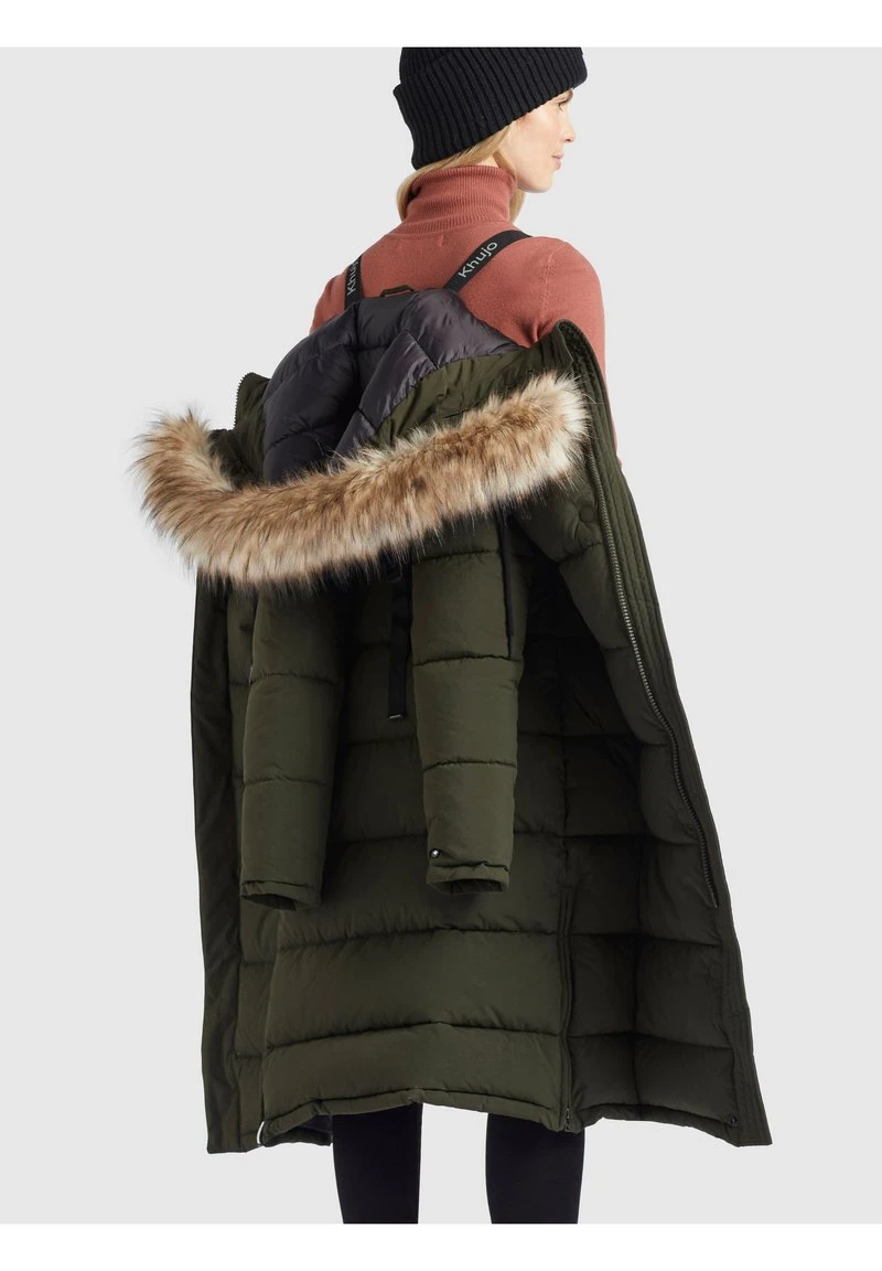 LISSANDRA - Abrigo de invierno - dunkeloliv Khujo LISSANDRA - Abrigo De Invierno - Dunkeloliv, Mujer -KHUJO Tienda 2736ca2464a44e86b3f9cb4c9d28e5bc