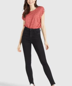 Khujo TALAJA - Camiseta Estampada - Rosa-schwarz Gemustert, Mujer -KHUJO Tienda 27450d15e23c4d3aa4d721e95ffe68c3