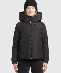 Khujo ESILA - Chaqueta De Invierno - Schwarz, Mujer