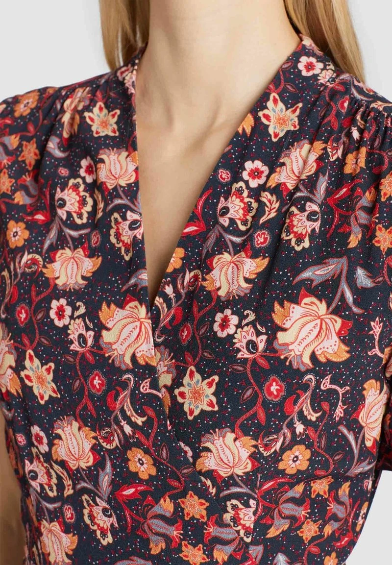 FROMMET - Vestido informal - orange-rot gemustert Khujo FROMMET - Vestido Informal - Orange-rot Gemustert, Mujer -KHUJO Tienda 2893ae7bfac343a582bb4eebafe6055d