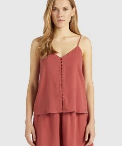 Khujo HANNI - Top - Red, Mujer -KHUJO Tienda 2a7520cb53434237aadfc49c0750cc80