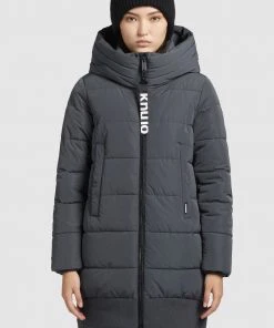 Khujo NAVASSA - Abrigo De Invierno - Grau, Mujer