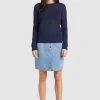 Khujo COSIMA - Jersey De Punto - Dark Blue, Mujer