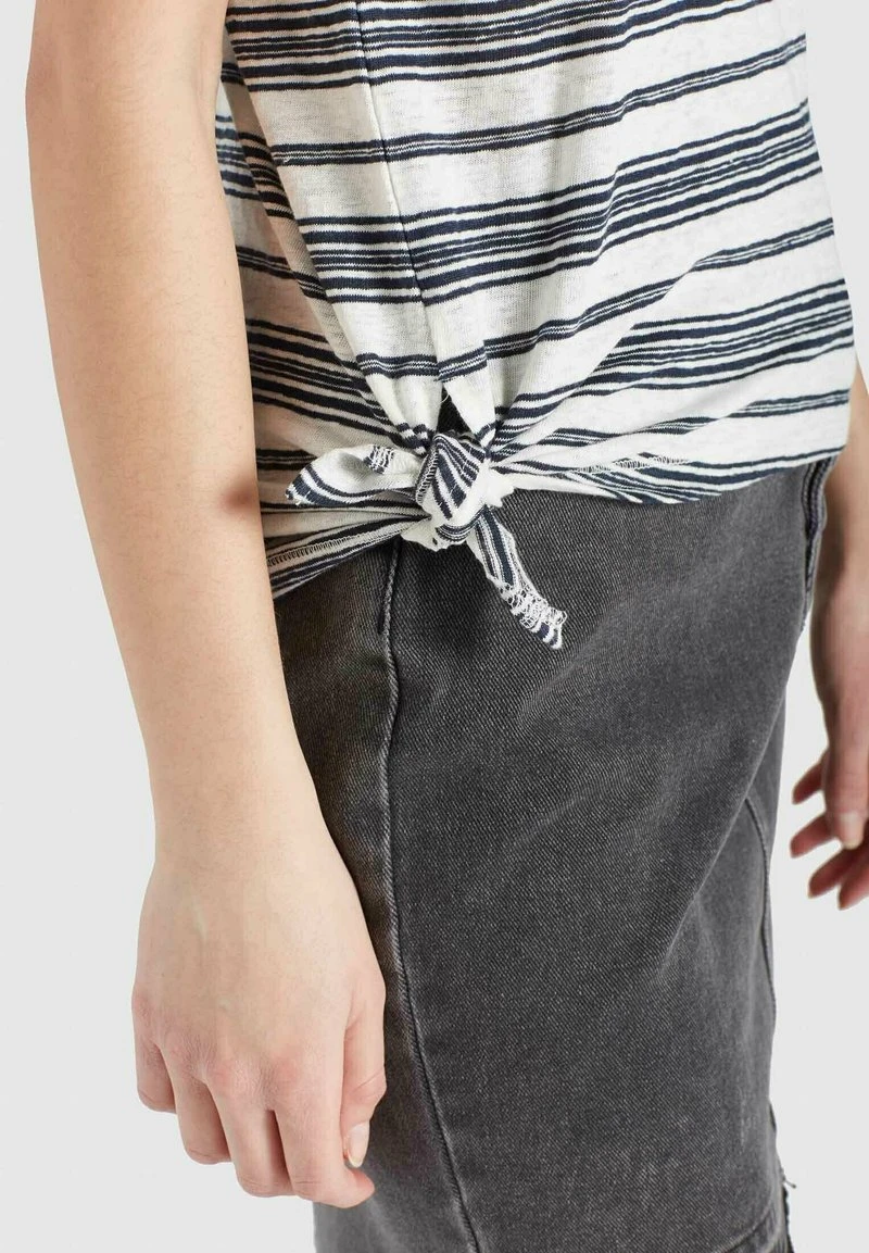 MATAMA - Camiseta estampada - naturweiß-dunkelblau gestreift Khujo MATAMA - Camiseta Estampada - Naturweiß-dunkelblau Gestreift, Mujer -KHUJO Tienda 2c5e8b952d5b40698c1d0ecd6fe1ab35