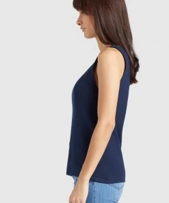 Khujo MACY - Top - Dark Blue, Mujer -KHUJO Tienda 2d1e5ebc5eab48a2a87a2a0fba0b9cee