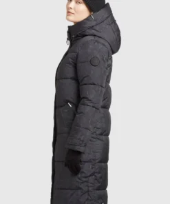 Khujo DAKOTA - Abrigo De Invierno - Schwarz Schlangenmuster, Mujer 12 Khujo DAKOTA - Abrigo De Invierno - Schwarz Schlangenmuster, Mujer -KHUJO Tienda 2e504cd3a8684559938d07e361289a64