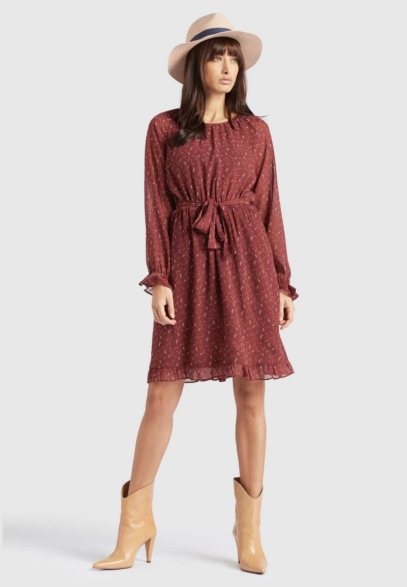 Khujo MEDUSA - Vestido Informal - Rot, Mujer 2 Khujo MEDUSA - Vestido Informal - Rot, Mujer - Imagen 2