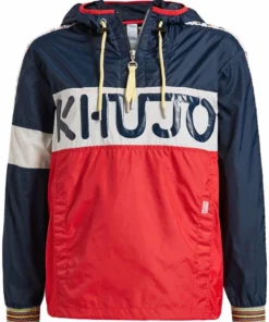 Khujo ELIANA - Cortaviento - Blue/white/red, Mujer -KHUJO Tienda 2e6c7fdd098d48bea1a1493c32336d64
