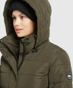 Khujo DELINAS2 - Abrigo De Invierno - Dunkeloliv, Mujer 12 Khujo DELINAS2 - Abrigo De Invierno - Dunkeloliv, Mujer -KHUJO Tienda 3035b324004b45a7a28a8cb049ede38e