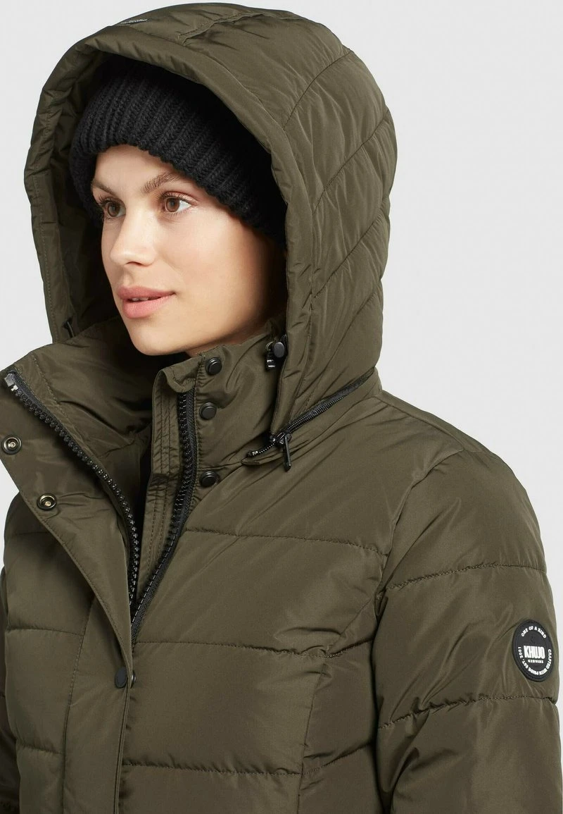 Khujo DELINAS2 - Abrigo De Invierno - Dunkeloliv, Mujer 4 Khujo DELINAS2 - Abrigo De Invierno - Dunkeloliv, Mujer - Imagen 4