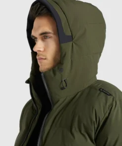 Khujo RODNEY - Chaqueta De Invierno - Dunkeloliv, Hombre -KHUJO Tienda 3052cdd1a4484a6d986d51fee8b8065c