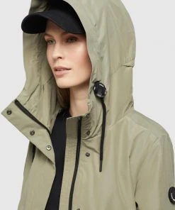 Khujo KAYA - Chaqueta Outdoor - Graugrün, Mujer -KHUJO Tienda 317225a7052344a4beef5d82d1499933