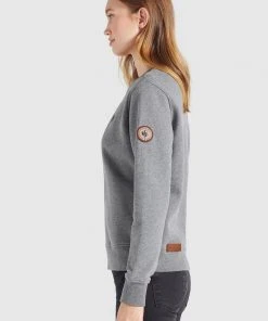 Khujo LISEL - Sudadera - Grau Meliert, Mujer 5 Khujo LISEL - Sudadera - Grau Meliert, Mujer -KHUJO Tienda 321705b8115e4dc1b821d2b554dd6b64