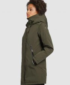 Khujo VIONA2 - Abrigo De Invierno - Dunkeloliv, Mujer 15 Khujo VIONA2 - Abrigo De Invierno - Dunkeloliv, Mujer -KHUJO Tienda 321b5fcf63494640909fbf1658240d99