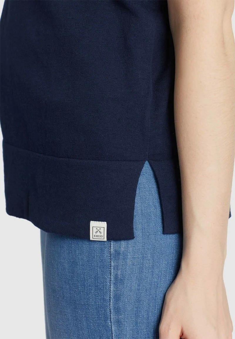 ALLMUT - Camiseta básica - dark blue Khujo ALLMUT - Camiseta Básica - Dark Blue, Mujer -KHUJO Tienda 34c20f72af1d44a2b0c5184d34977d49