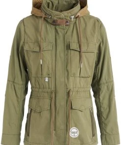 Khujo PAOLA2 - Parka - Oliv, Mujer -KHUJO Tienda 34c4823afce1480bb6b19f9495300345
