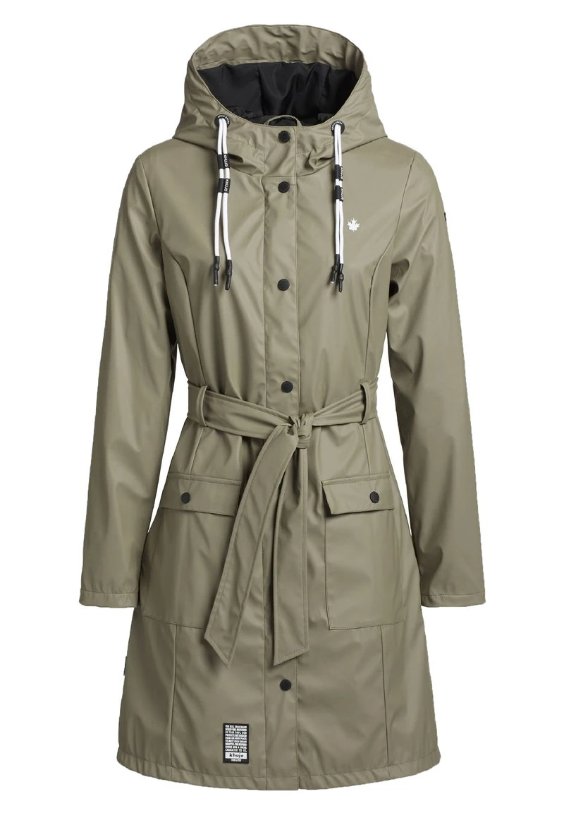GLENNA - Impermeable - graugrün Khujo GLENNA - Impermeable - Graugrün, Mujer -KHUJO Tienda 36b147e713fe41f79241c51ee4b515b3