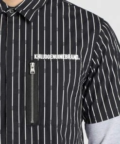 Khujo SKELTON - Camisa - Black, Hombre -KHUJO Tienda 37ab253ca39d4f3aa16c0af84e16ebe1